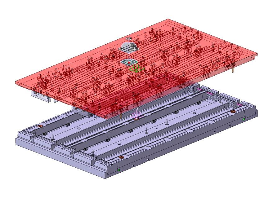 Moulds for forming rubber