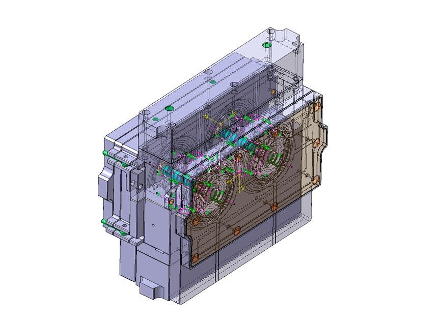 Moulds for forming rubber