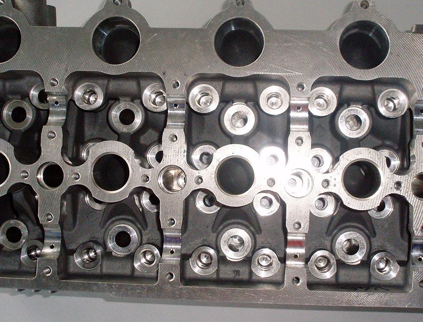 Core box for Peugeot V45 cylinder head